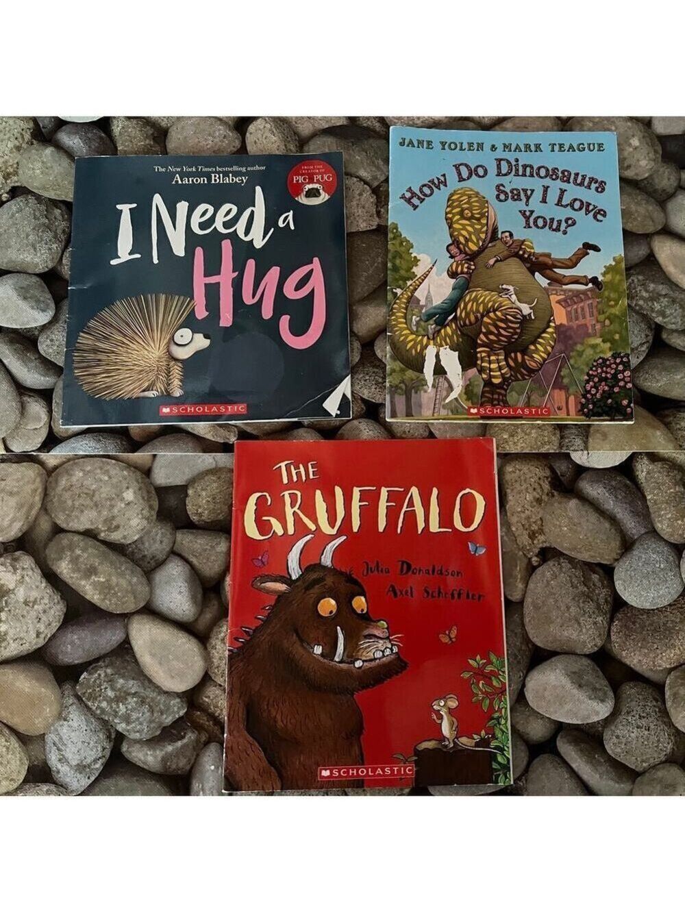 3 SCHOLASTIC PAPERBACK BOOKS